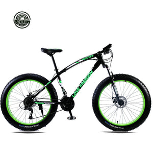 Amo la libertad de bicicletas de montaña 7 velocidades, 21Speeds .24 .27 Velocidades plazos de envío 26x4.0" grasa bicicletas de reducción de engranajes fuera de la carretera de la playa de la bici