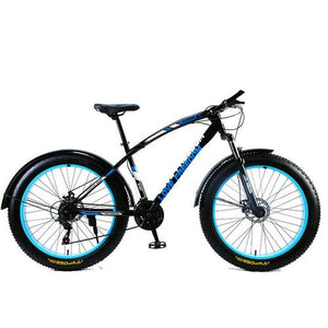 Amo la libertad de bicicletas de montaña 7 velocidades, 21Speeds .24 .27 Velocidades plazos de envío 26x4.0" grasa bicicletas de reducción de engranajes fuera de la carretera de la playa de la bici