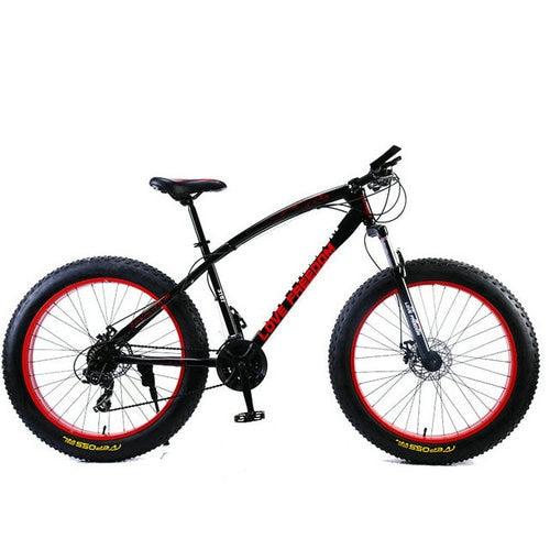 Amo la libertad de bicicletas de montaña 7 velocidades, 21Speeds .24 .27 Velocidades plazos de envío 26x4.0" grasa bicicletas de reducción de engranajes fuera de la carretera de la playa de la bici