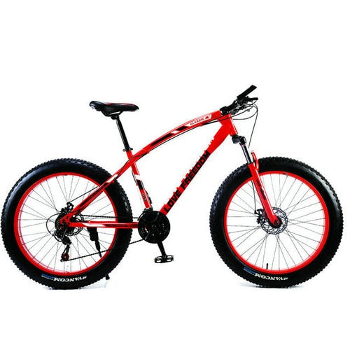 Amo la libertad de bicicletas de montaña 7 velocidades, 21Speeds .24 .27 Velocidades plazos de envío 26x4.0" grasa bicicletas de reducción de engranajes fuera de la carretera de la playa de la bici