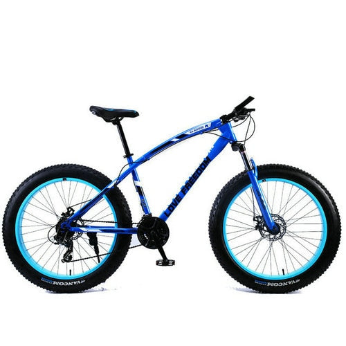Amo la libertad de bicicletas de montaña 7 velocidades, 21Speeds .24 .27 Velocidades plazos de envío 26x4.0" grasa bicicletas de reducción de engranajes fuera de la carretera de la playa de la bici