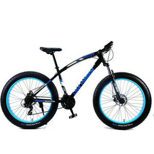 Amo la libertad de bicicletas de montaña 7 velocidades, 21Speeds .24 .27 Velocidades plazos de envío 26x4.0" grasa bicicletas de reducción de engranajes fuera de la carretera de la playa de la bici