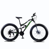 Amo la libertad de bicicletas de montaña 7 velocidades, 21Speeds .24 .27 Velocidades plazos de envío 26x4.0" grasa bicicletas de reducción de engranajes fuera de la carretera de la playa de la bici