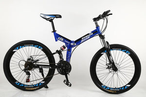 Bicicleta de montaña KUBEEN bicicleta de acero de 26 pulgadas bicicletas de 21 velocidades frenos de doble disco bicicletas de carretera de velocidad variable bicicleta de carrera bicicleta BMX