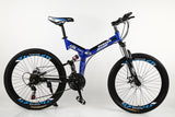 Bicicleta de montaña KUBEEN bicicleta de acero de 26 pulgadas bicicletas de 21 velocidades frenos de doble disco bicicletas de carretera de velocidad variable bicicleta de carrera bicicleta BMX