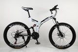 Bicicleta de montaña KUBEEN bicicleta de acero de 26 pulgadas bicicletas de 21 velocidades frenos de doble disco bicicletas de carretera de velocidad variable bicicleta de carrera bicicleta BMX