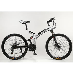 Bicicleta de montaña KUBEEN bicicleta de acero de 26 pulgadas bicicletas de 21 velocidades frenos de doble disco bicicletas de carretera de velocidad variable bicicleta de carrera bicicleta BMX