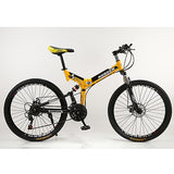 Bicicleta de montaña KUBEEN bicicleta de acero de 26 pulgadas bicicletas de 21 velocidades frenos de doble disco bicicletas de carretera de velocidad variable bicicleta de carrera bicicleta BMX