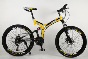 Bicicleta de montaña KUBEEN bicicleta de acero de 26 pulgadas bicicletas de 21 velocidades frenos de doble disco bicicletas de carretera de velocidad variable bicicleta de carrera bicicleta BMX
