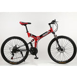 Bicicleta de montaña KUBEEN bicicleta de acero de 26 pulgadas bicicletas de 21 velocidades frenos de doble disco bicicletas de carretera de velocidad variable bicicleta de carrera bicicleta BMX