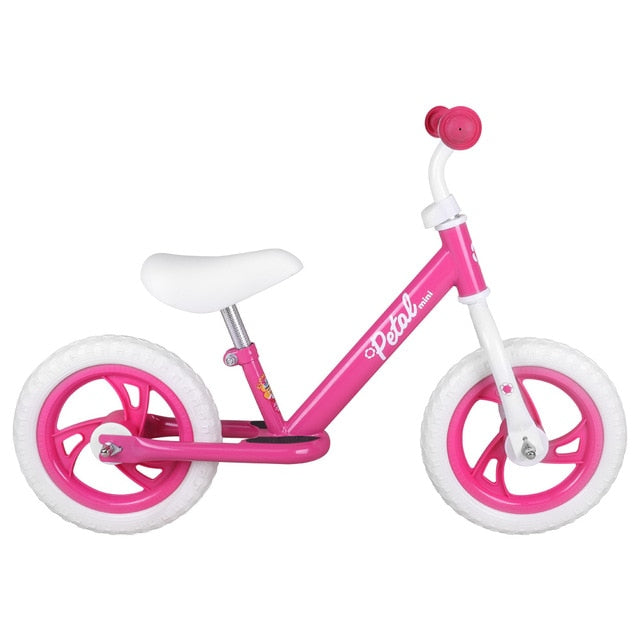 Drbike Bicicleta de bebé de 12 pulgadas Bicicleta colorida Niños Deportes Bicicleta de equilibrio Bicicleta Ciclismo Ciclismo Bicicleta de niño Bicicleta con embalaje de regalo