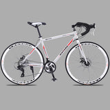 700c aluminum alloy road bike 21 27and30speed road bicycle Two-disc sand road bike Ultra-light bicycle