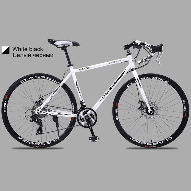 700c aluminum alloy road bike 21 27and30speed road bicycle Two-disc sand road bike Ultra-light bicycle