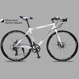 700c aluminum alloy road bike 21 27and30speed road bicycle Two-disc sand road bike Ultra-light bicycle
