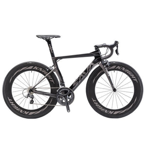Bicicleta de carbono SAVA Bicicleta de carretera de carbono Bicicleta de carretera Bicicleta de 22 velocidades Racing Cuadro de carbono completo con grupos SHIMANO ULTEGRA UT R8000