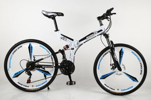 Bicicleta de montaña KUBEEN bicicleta de acero de 26 pulgadas bicicletas de 21 velocidades frenos de doble disco bicicletas de carretera de velocidad variable bicicleta de carrera bicicleta BMX