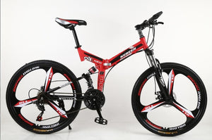Bicicleta de montaña KUBEEN bicicleta de acero de 26 pulgadas bicicletas de 21 velocidades frenos de doble disco bicicletas de carretera de velocidad variable bicicleta de carrera bicicleta BMX