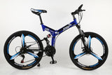Bicicleta de montaña KUBEEN bicicleta de acero de 26 pulgadas bicicletas de 21 velocidades frenos de doble disco bicicletas de carretera de velocidad variable bicicleta de carrera bicicleta BMX
