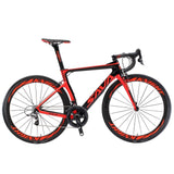 Bicicleta de carbono SAVA Bicicleta de carretera de carbono Bicicleta de carretera Bicicleta de 22 velocidades Racing Cuadro de carbono completo con grupos SHIMANO ULTEGRA UT R8000