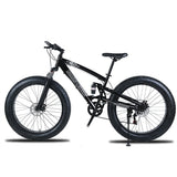 Running Leopard 7/21/24 Speed 26x4.0 Fat bike Bicicleta de montaña Nieve Bicicleta Amortiguador Suspensión Horquilla Entrega gratuita Bicicleta de Rusia