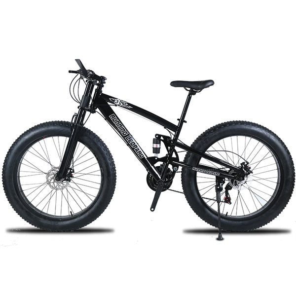 Running Leopard 7/21/24 Speed 26x4.0 Fat bike Bicicleta de montaña Nieve Bicicleta Amortiguador Suspensión Horquilla Entrega gratuita Bicicleta de Rusia