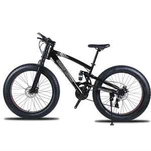 Running Leopard 7/21/24 Speed 26x4.0 Fat bike Bicicleta de montaña Nieve Bicicleta Amortiguador Suspensión Horquilla Entrega gratuita Bicicleta de Rusia