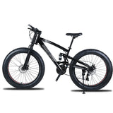 Running Leopard 7/21/24 Speed 26x4.0 Fat bike Bicicleta de montaña Nieve Bicicleta Amortiguador Suspensión Horquilla Entrega gratuita Bicicleta de Rusia